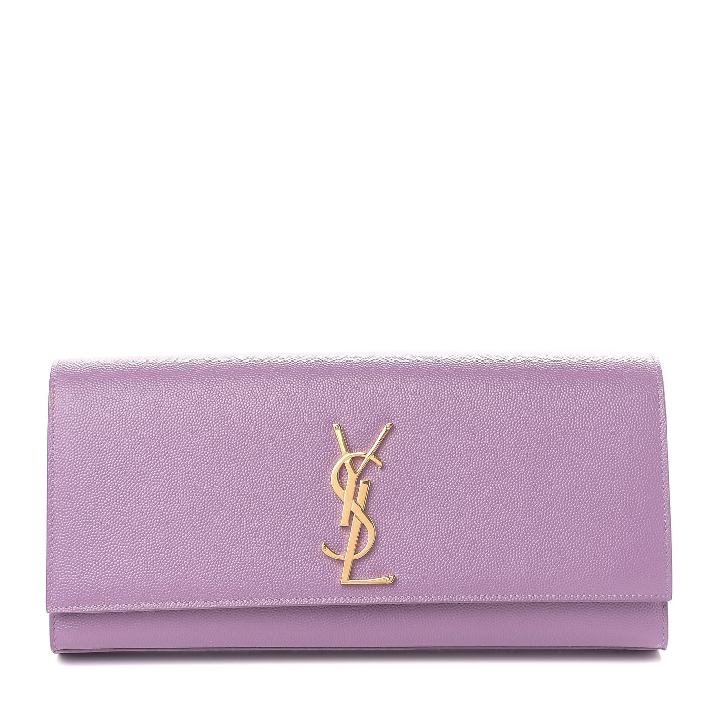 Grain De Poudre Classic Kate Clutch Purple