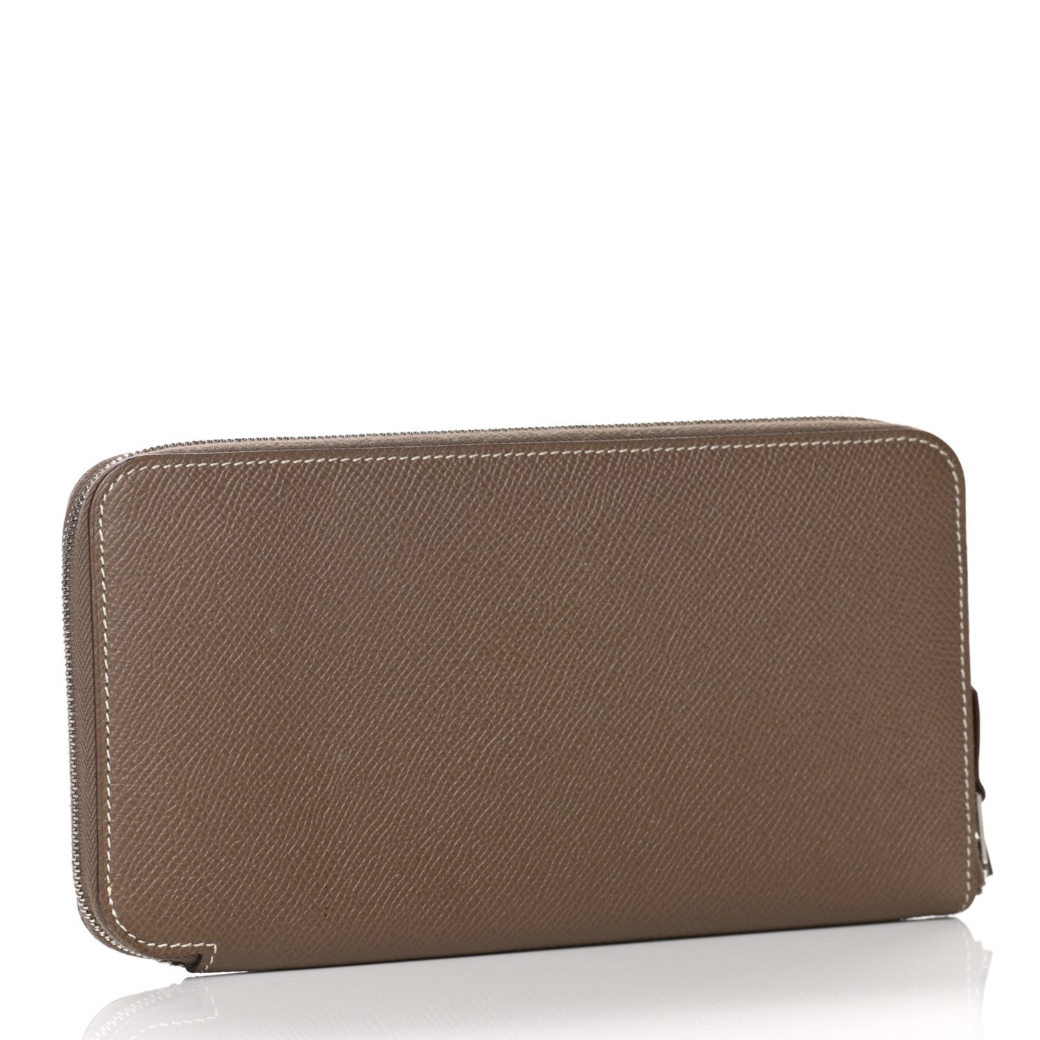 Hermes Epsom Silk'in Wallet Etoupe 3 of 8