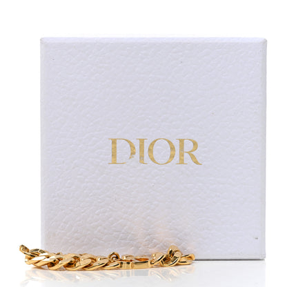 Christian Dior Brass CD Icon Chain Bracelet Gold 5 of 5