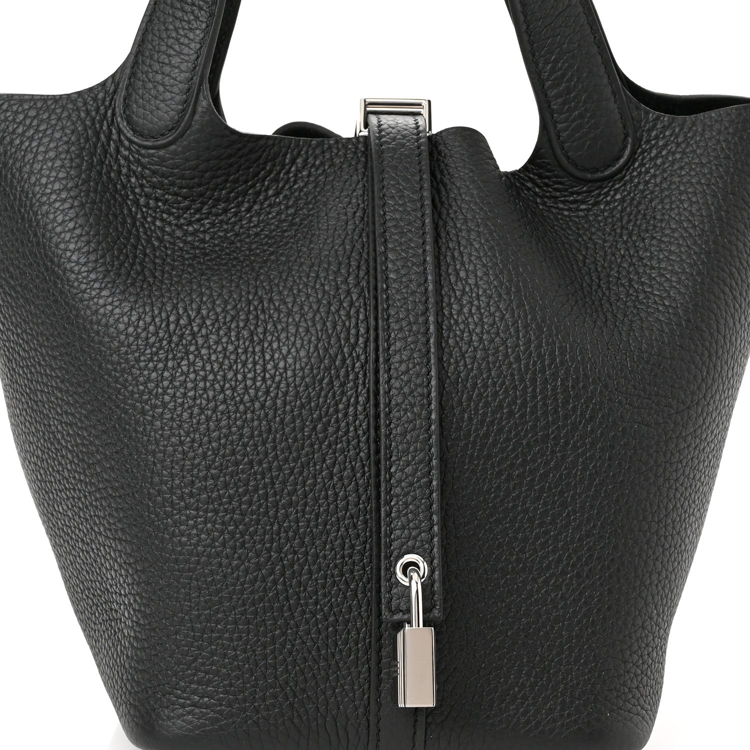 Hermes Taurillon Clemence Picotin Lock 18 PM Black 9 of 12