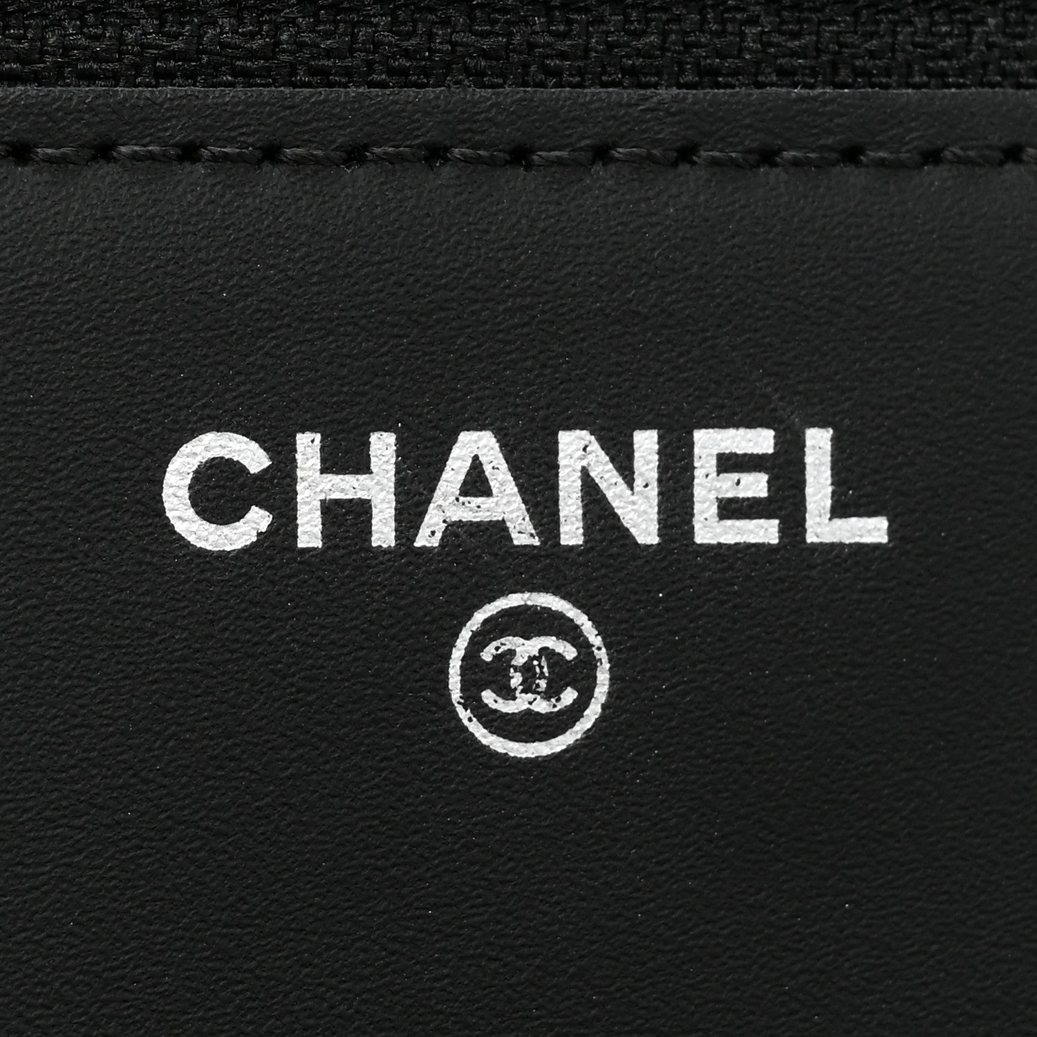 Chanel Caviar Timeless CC Wallet On Chain WOC Black 7 of 12