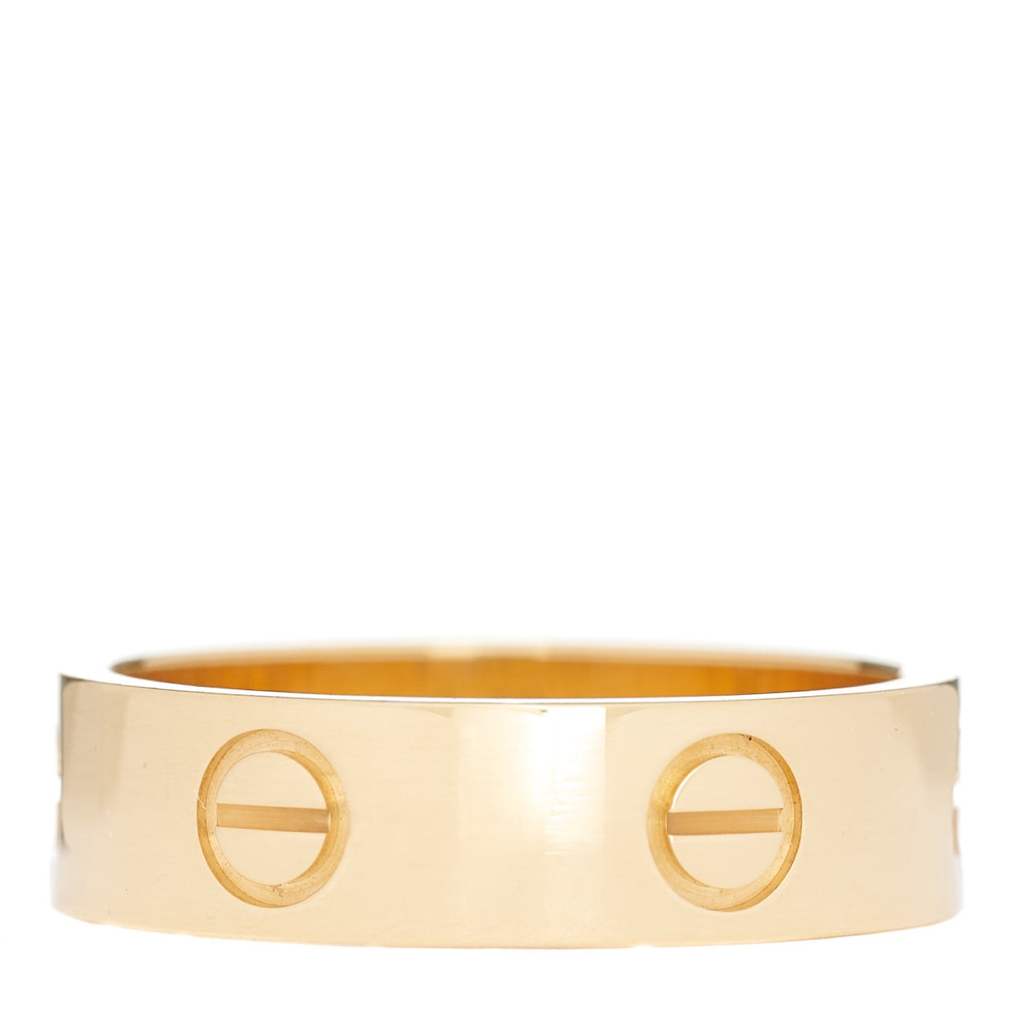 18K Yellow Gold 5.5mm LOVE Ring 56 7.5