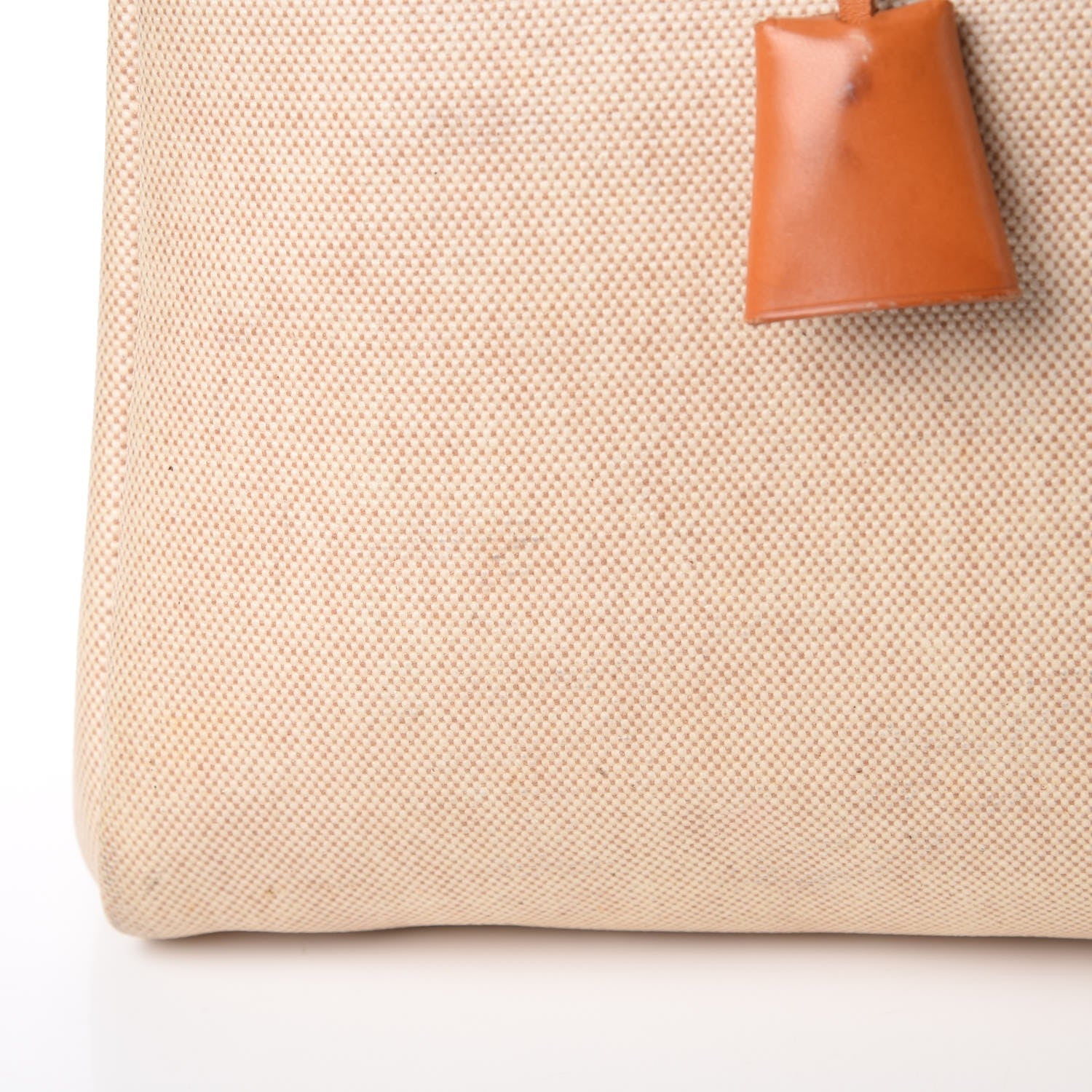 Hermes Toile Vache Calfskin Herbag 39 MM Natural 23 of 37