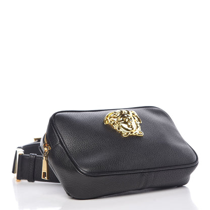 Versace Calfskin Palazzo Belt Bag Black 4 of 9