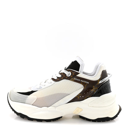 Louis Vuitton Monogram Calfskin Run 55 Sneakers 37 White 1 of 10
