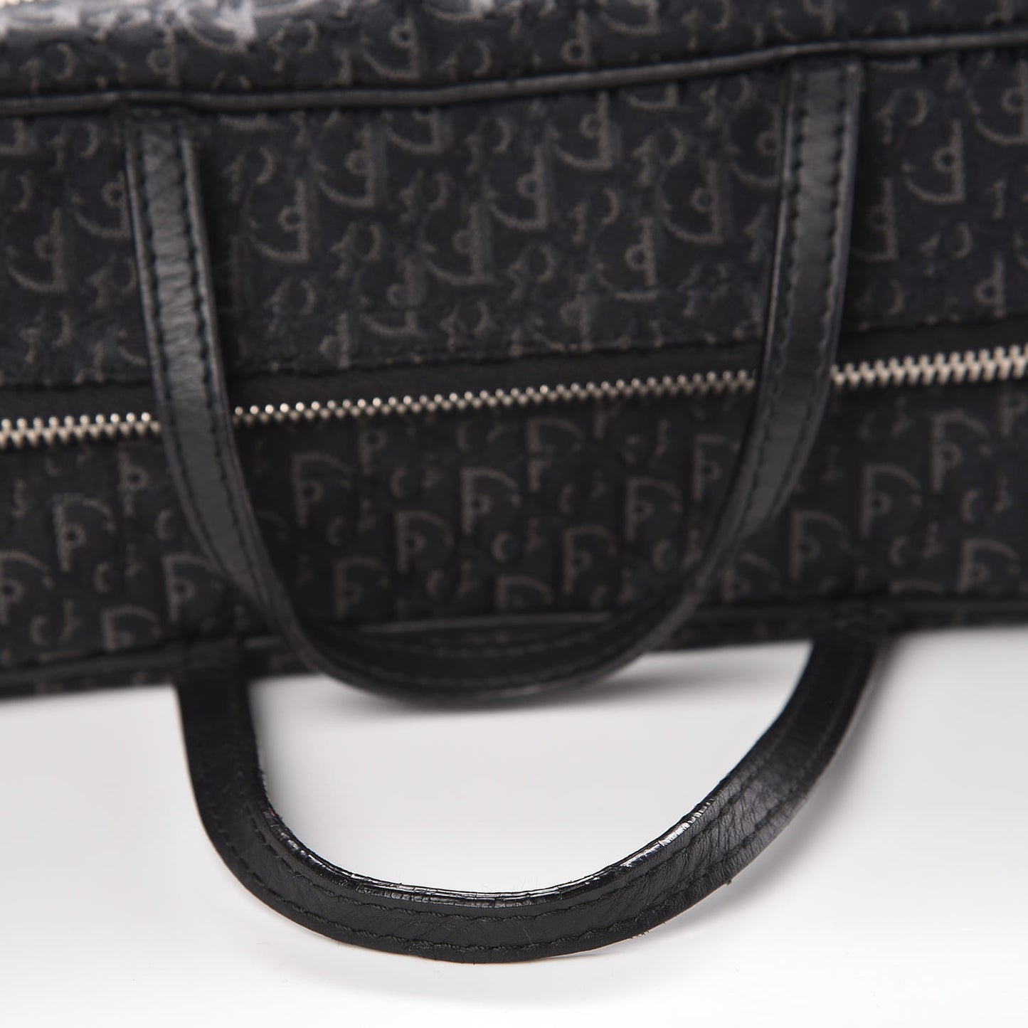 Monogram Canvas Travel Pouch Navy Blue