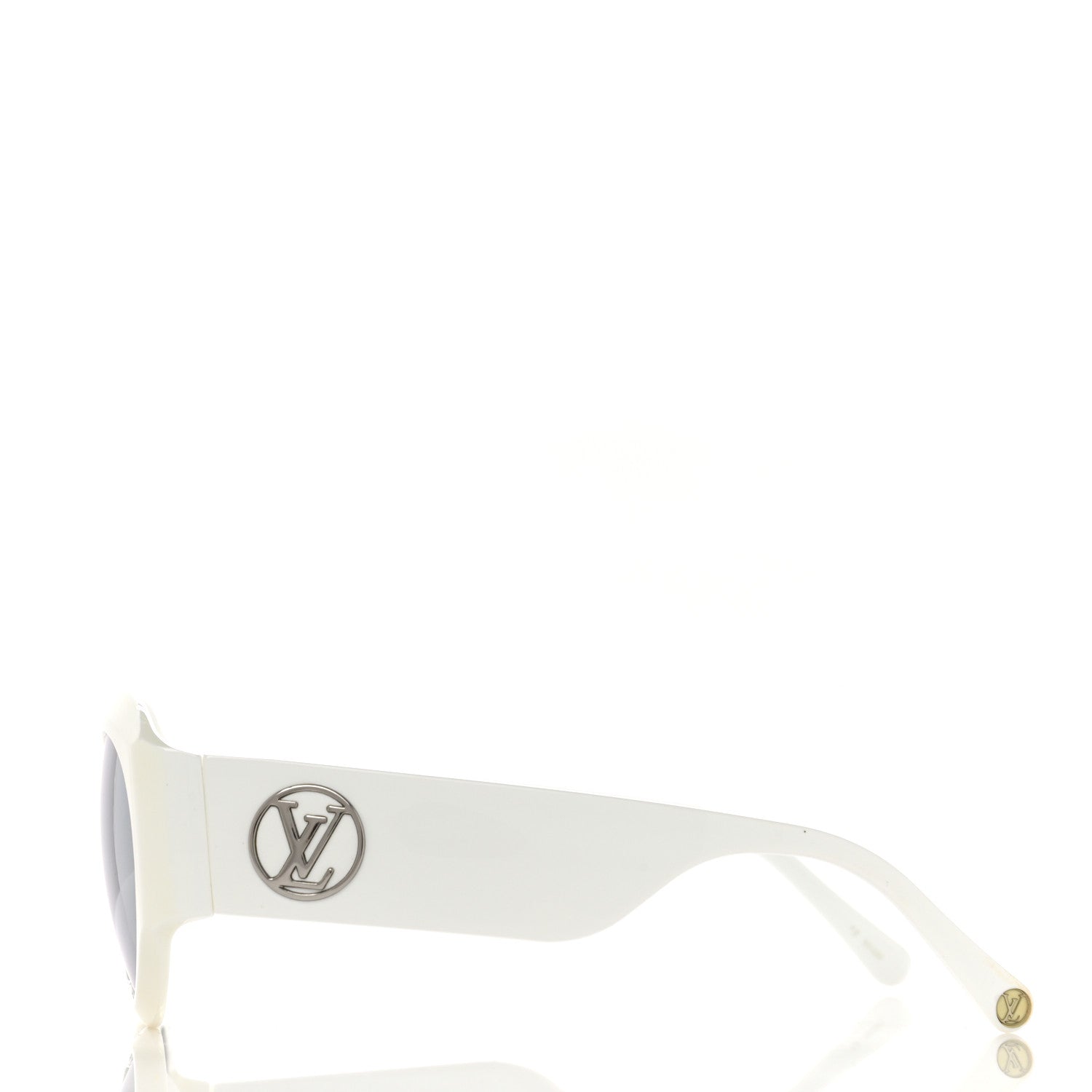 Louis Vuitton Acetate Sunglasses Z1131E White 3 of 9