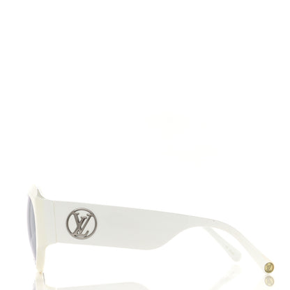 Louis Vuitton Acetate Sunglasses Z1131E White 3 of 9
