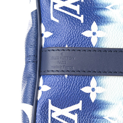 Louis Vuitton Monogram Escale Speedy Bandouliere 30 Blue 6 of 12