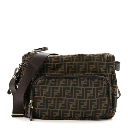 Fendi Nylon Zucca Diaper Bag Tobacco 1 of 14
