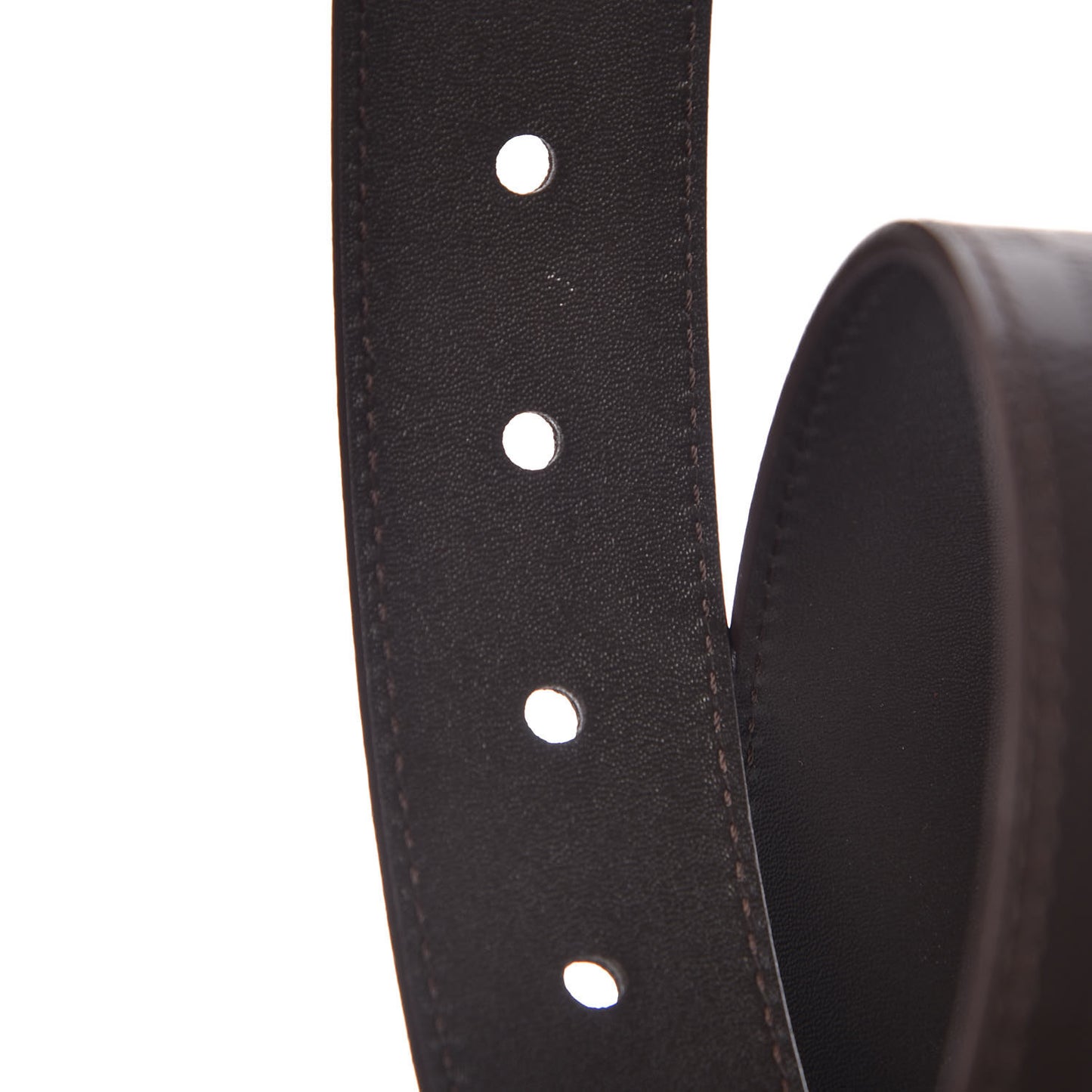 Damier Infini Calfskin Boston 30mm Reversible Belt 95 38 Moka