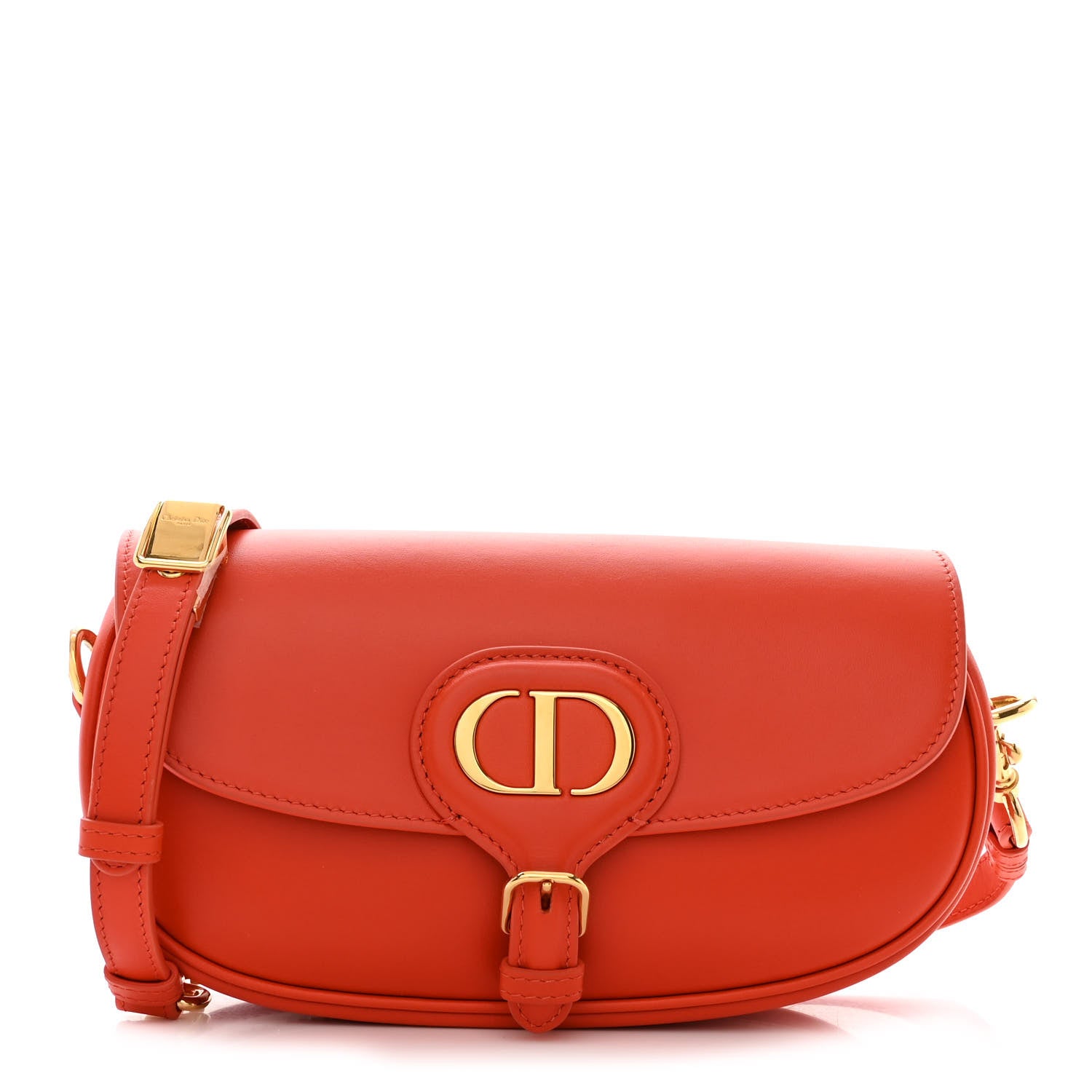 Christian Dior Box Calfskin East West Bobby Bag Orange 1 of 10
