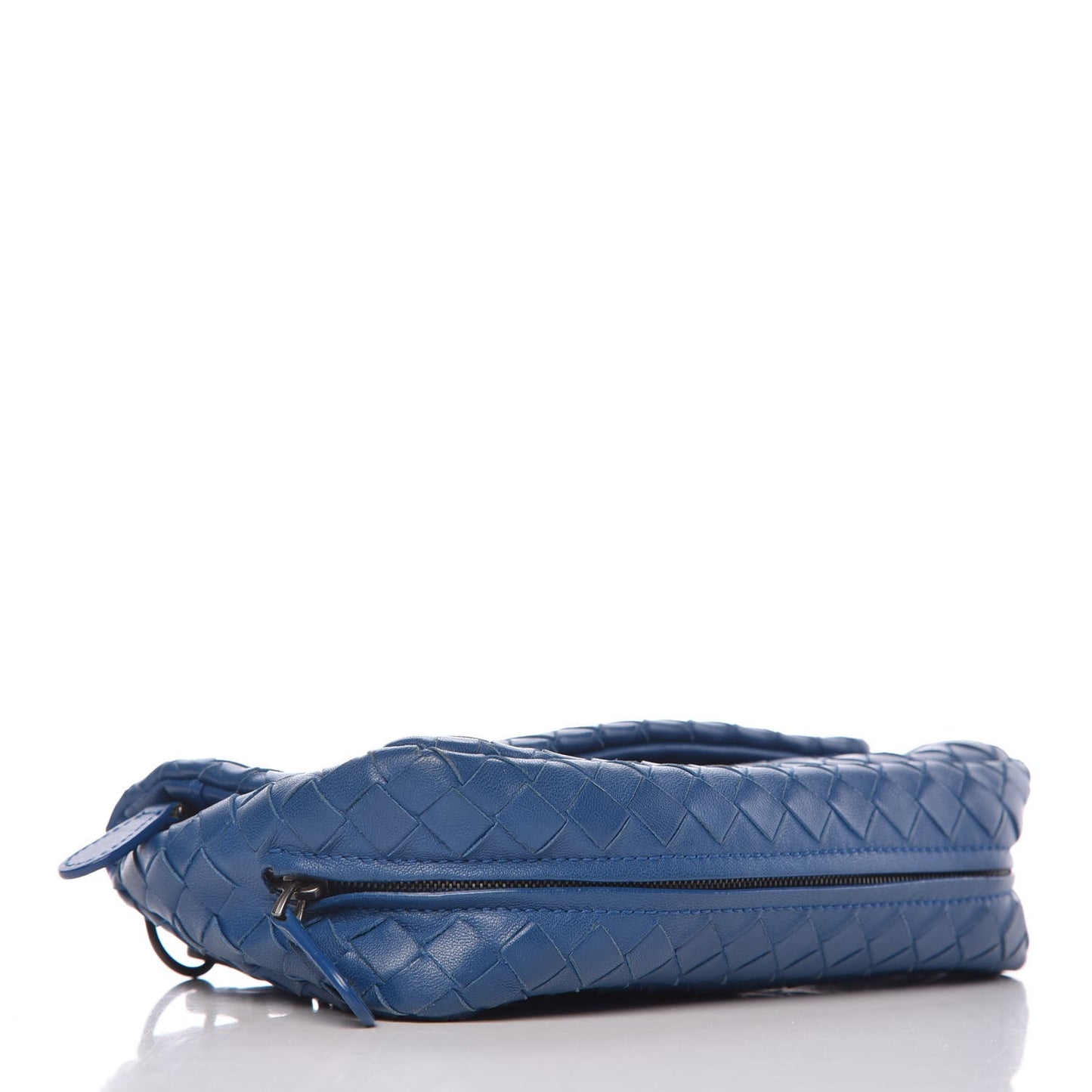 Nappa Intrecciato Small Chain Crossbody Bleuette