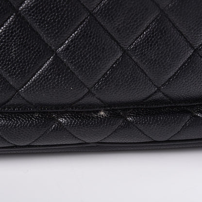 Chanel Caviar Medallion Tote Black 10 of 11
