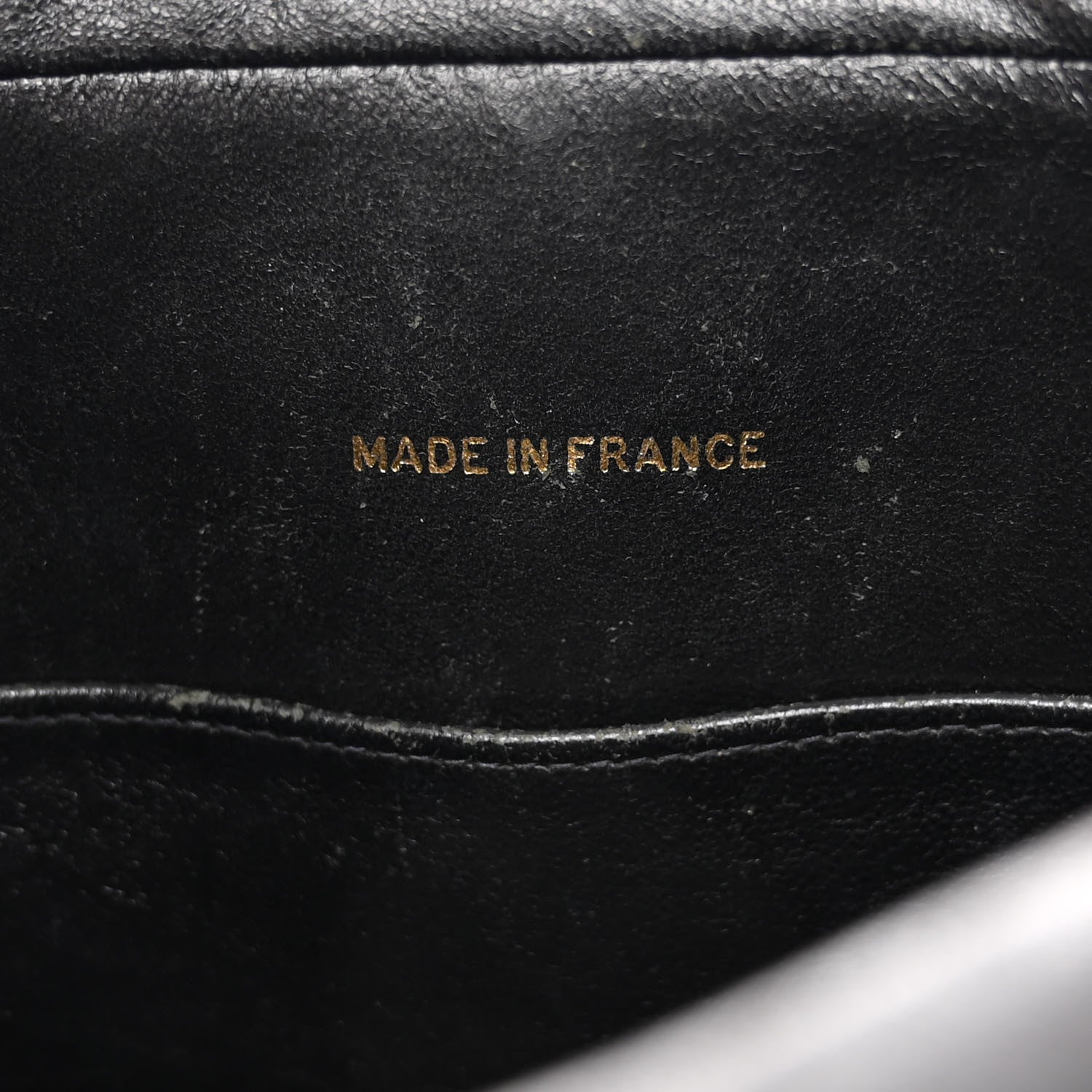 Chanel Lambskin Quilted Tassel Flap Camera Case Black 7 of 10