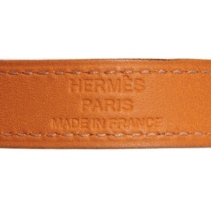 Hermes Epsom Kelly Double Tour Bracelet M Rouge Casaque 5 of 8