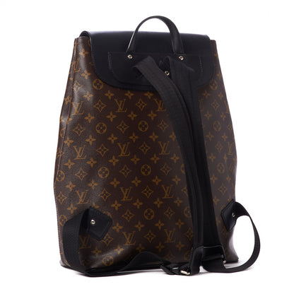 Louis Vuitton Monogram Macassar Palk Backpack 3 of 8