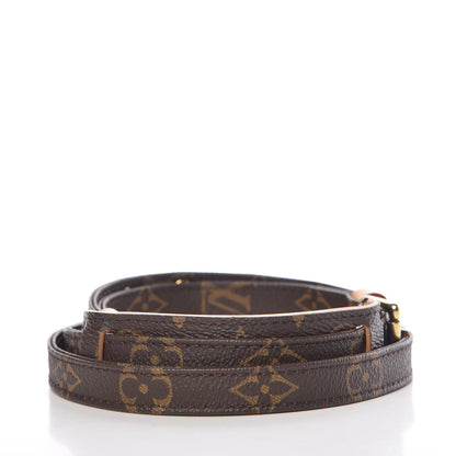 Louis Vuitton Monogram 16mm Adjustable Shoulder Strap 2 of 4