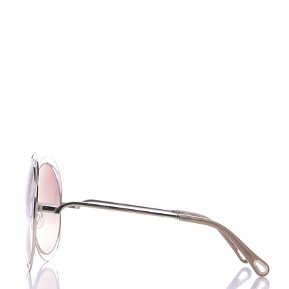 Chloe Metal Oversized Round Carlina Oversized Round Sunglasses CE114S Gold 3 of 7