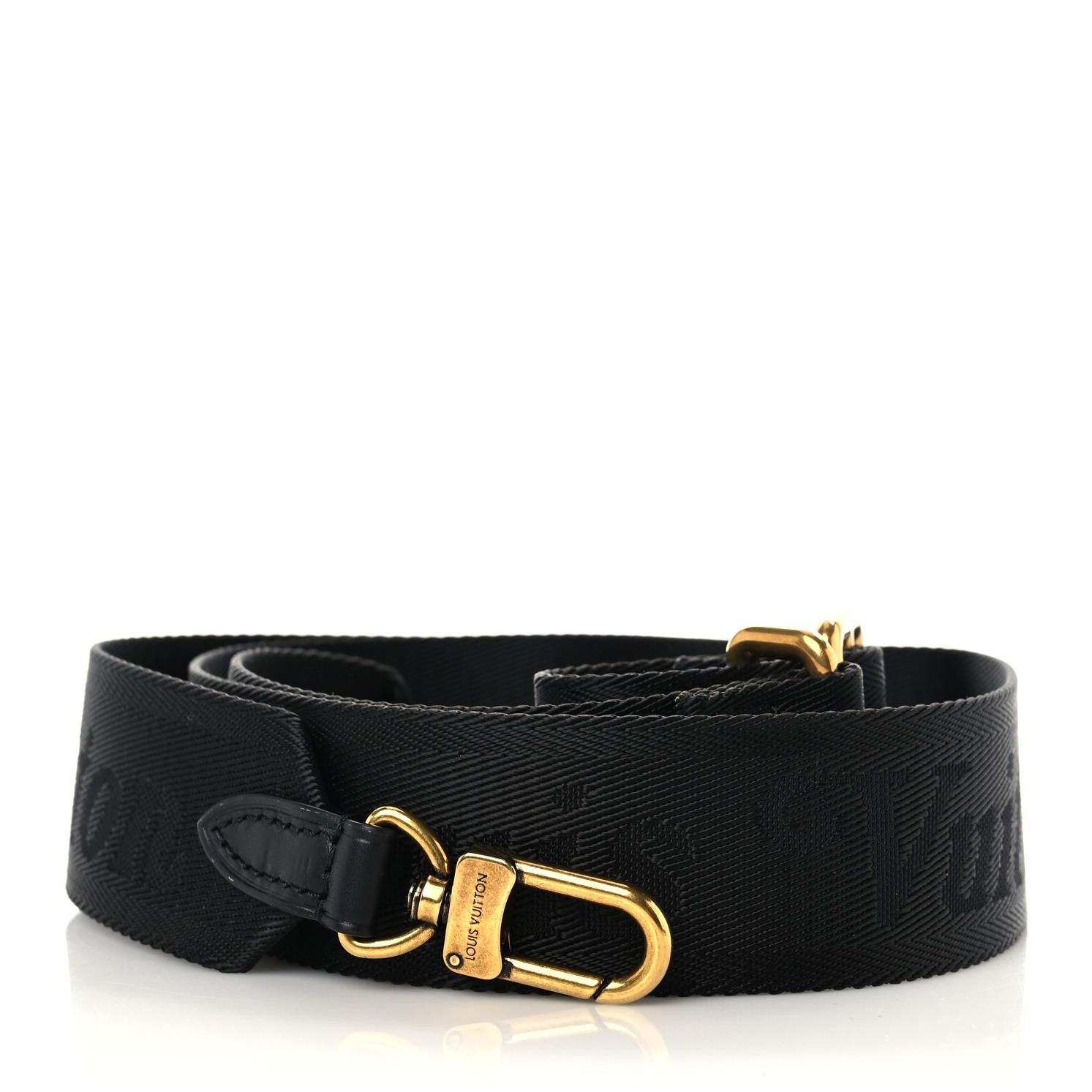 Louis Vuitton Monogram New Wave Multi Pochette Accessories Shoulder Strap Black 1 of 3
