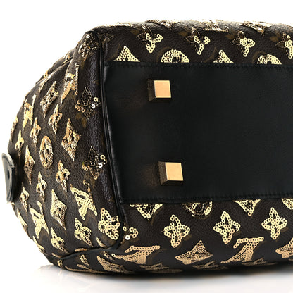 Louis Vuitton Monogram Sequins Eclipse Speedy 28 Gold 5 of 8