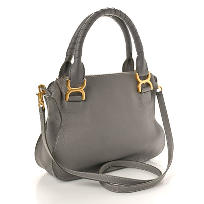 Chloe Calfskin Small Marcie Satchel Cashmere Grey 3 of 9