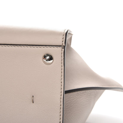 Fendi VItello Dolce Studded Petite 3Jours Tote Grigio Polvere Multicolor 9 of 9