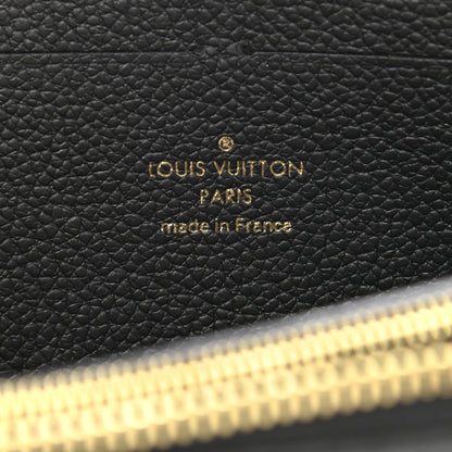 Louis Vuitton Empreinte Clemence Wallet Black 6 of 6