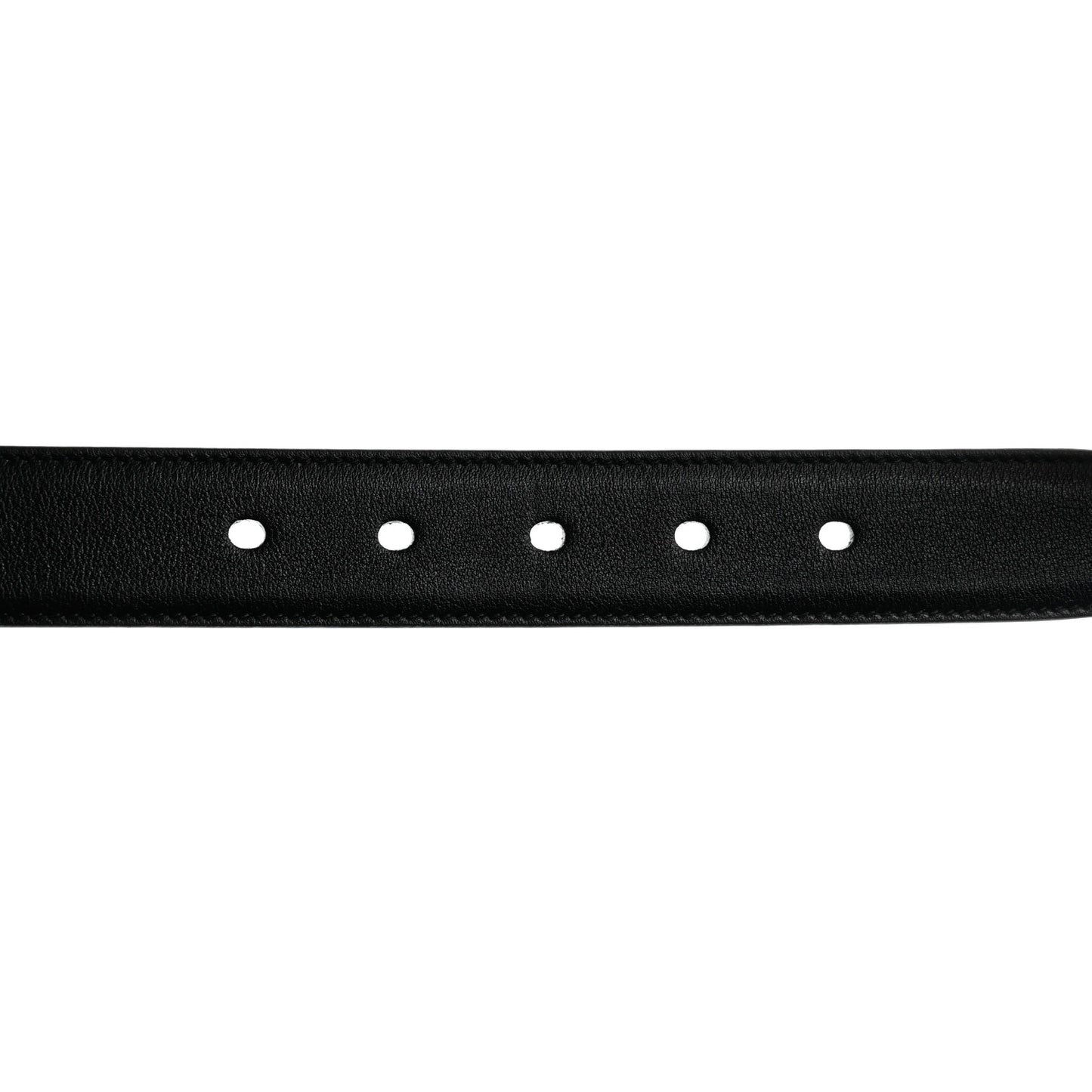 Smooth Calfskin Monogram Square Buckle Belt 85 34 Black