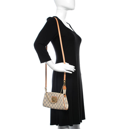 Louis Vuitton Damier Azur Eva Clutch 2 of 13