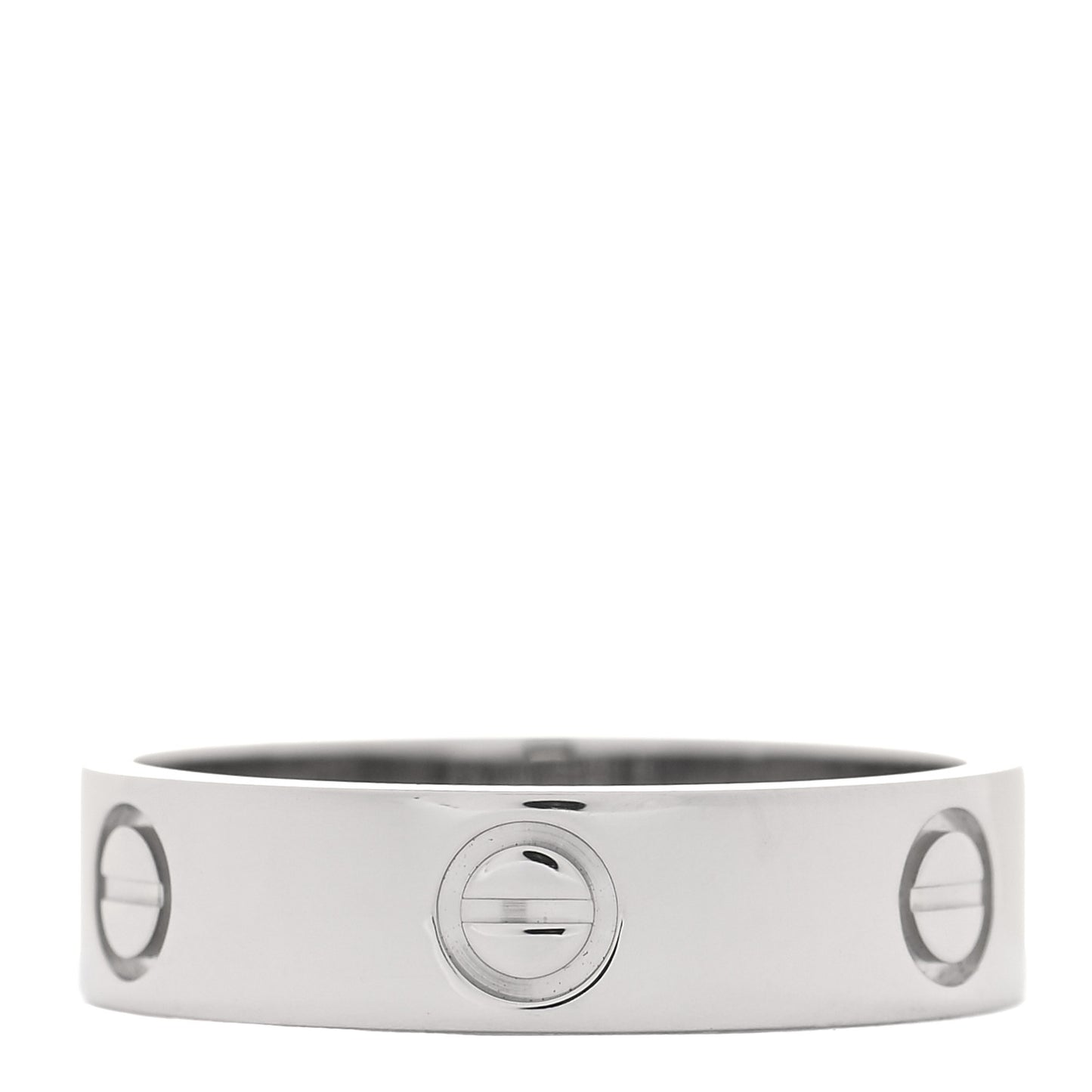 Platinum 5.5mm LOVE Ring 60 9.25