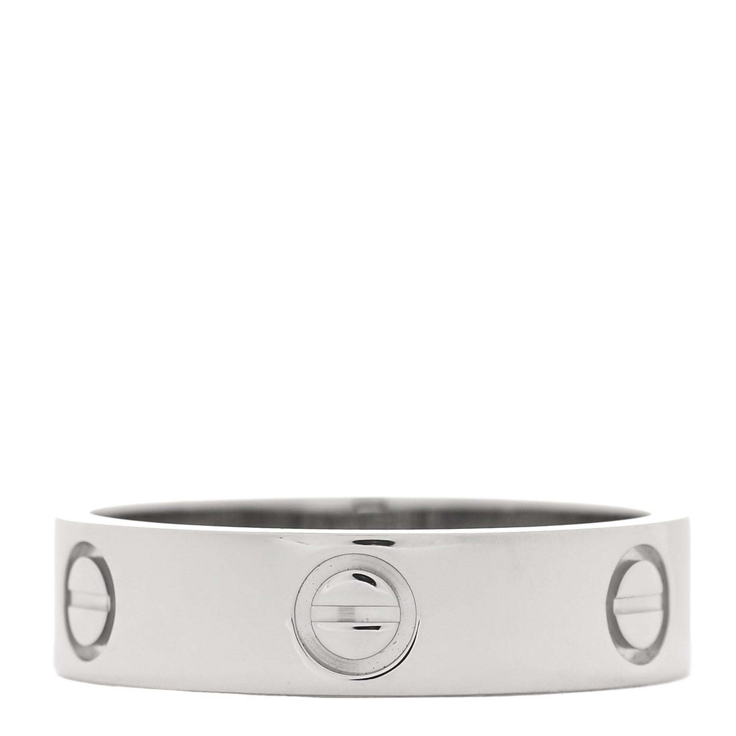 Cartier Platinum 5.5mm LOVE Ring 60 9.25 3 of 3