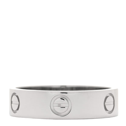 Cartier Platinum 5.5mm LOVE Ring 60 9.25 3 of 3