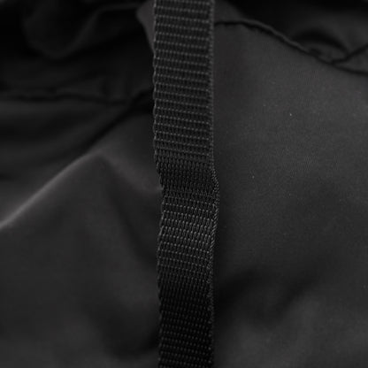 Prada Tessuto Nylon Vela Small Double Buckle Backpack Black 12 of 12