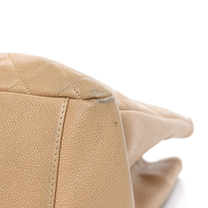 Chanel Caviar Quilted Grand Shopping Tote GST Beige Clair 11 of 23