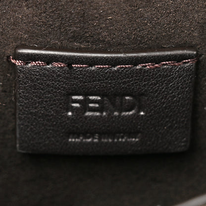 Fendi Fabric Jacquard Vitello Cher Cuoio FF 1974 Nano Fendi C'mon Tobacco Moro Ebano 6 of 10