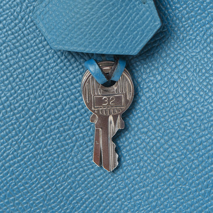 Hermes Epsom Birkin 30 Bleu Izmir 29 of 45