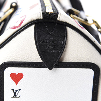 Louis Vuitton Game On Speedy Bandouliere 25 White 10 of 11