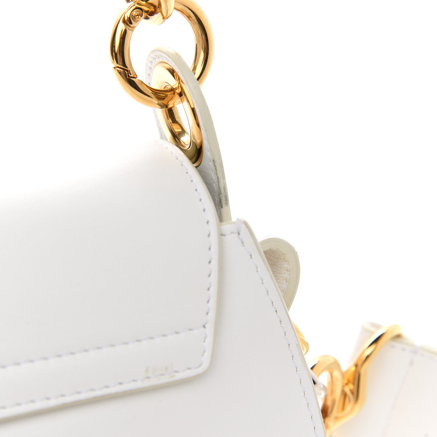 Chloe Calfskin Small Tess Bag Brilliant White 9 of 12