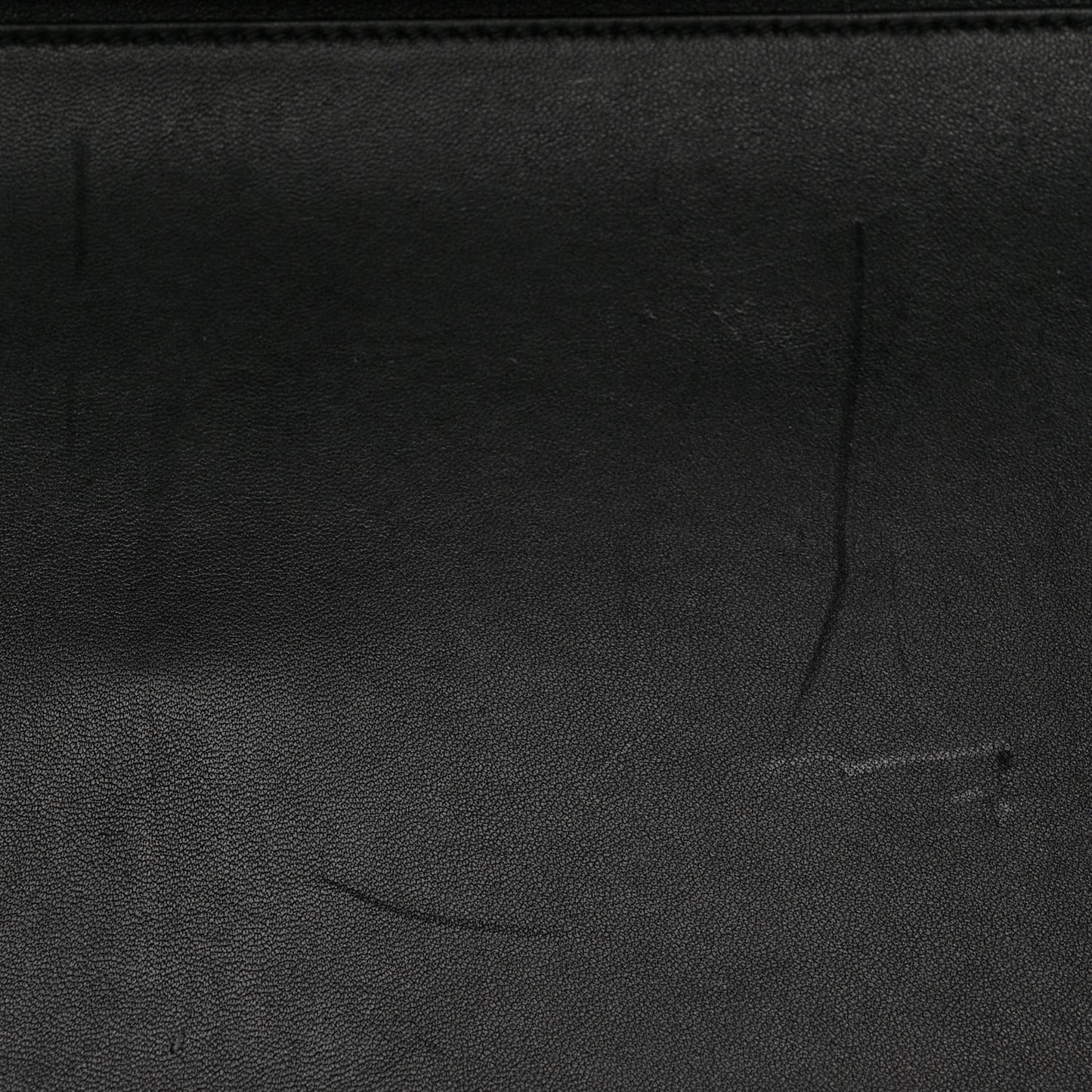Calfskin Medium Hug Bag Black