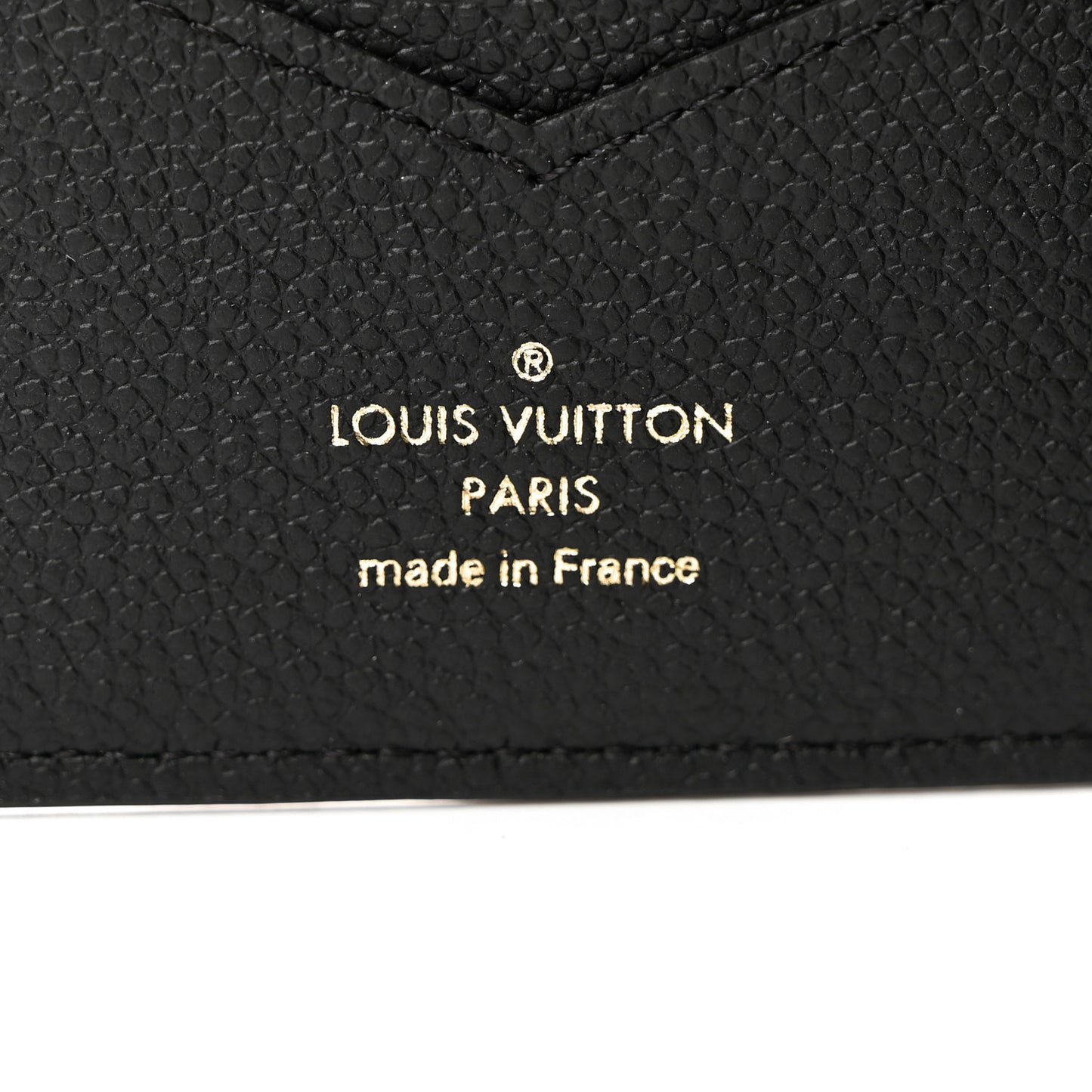 Empreinte Monogram Passport Cover Black