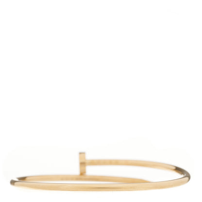 Cartier 18K Yellow Gold Small Juste Un Clou Bracelet 16 2 of 6