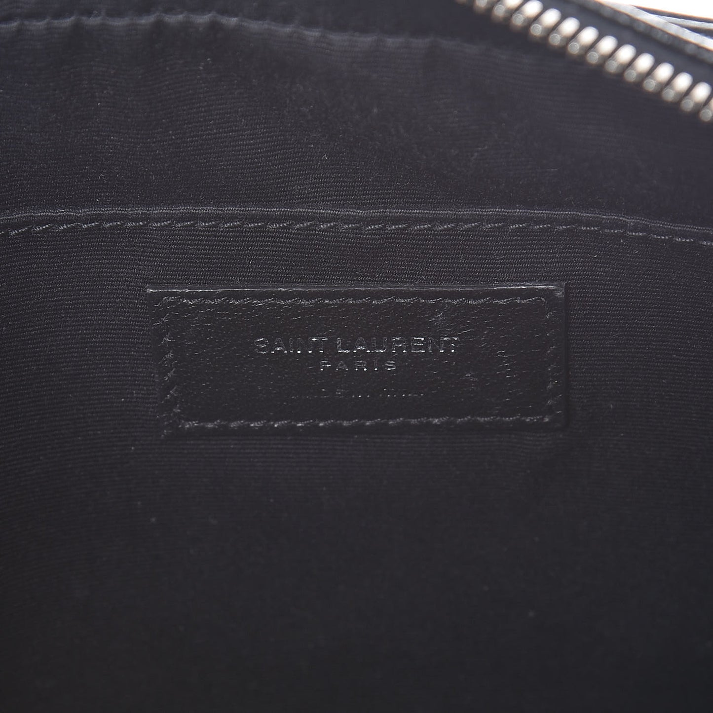 Lambskin Monogram Small Lou Camera Bag Black