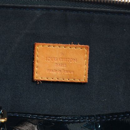 Louis Vuitton Vernis Alma GM Blue Nuit 6 of 7