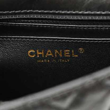 Chanel Aged Calfskin Quilted 2.55 Reissue Mini Flap Black 6 of 11