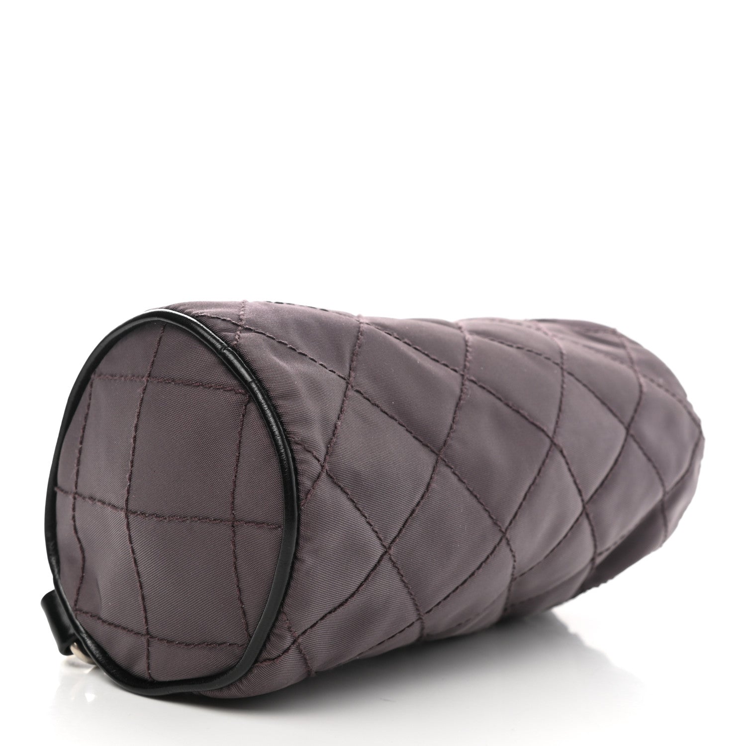 Prada Tessuto Nylon Impunturato Quilted Chain Pochette 4 of 6