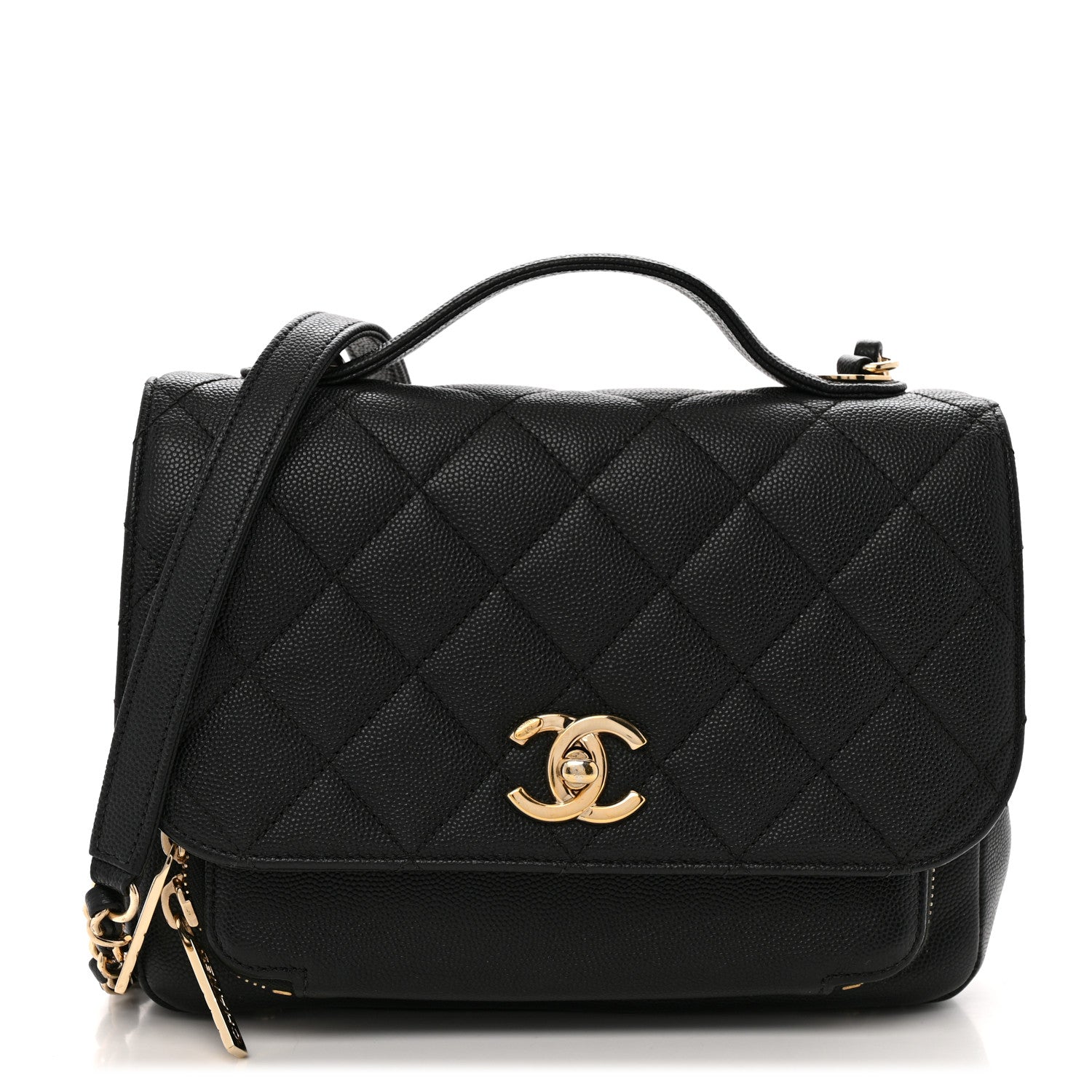 Chanel Caviar Quilted Medium Business Affinity Flap Black 1 of 11