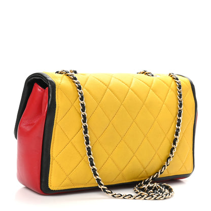 Chanel Lambskin Tri-Color Medium Graphic Flap Multicolor 3 of 11