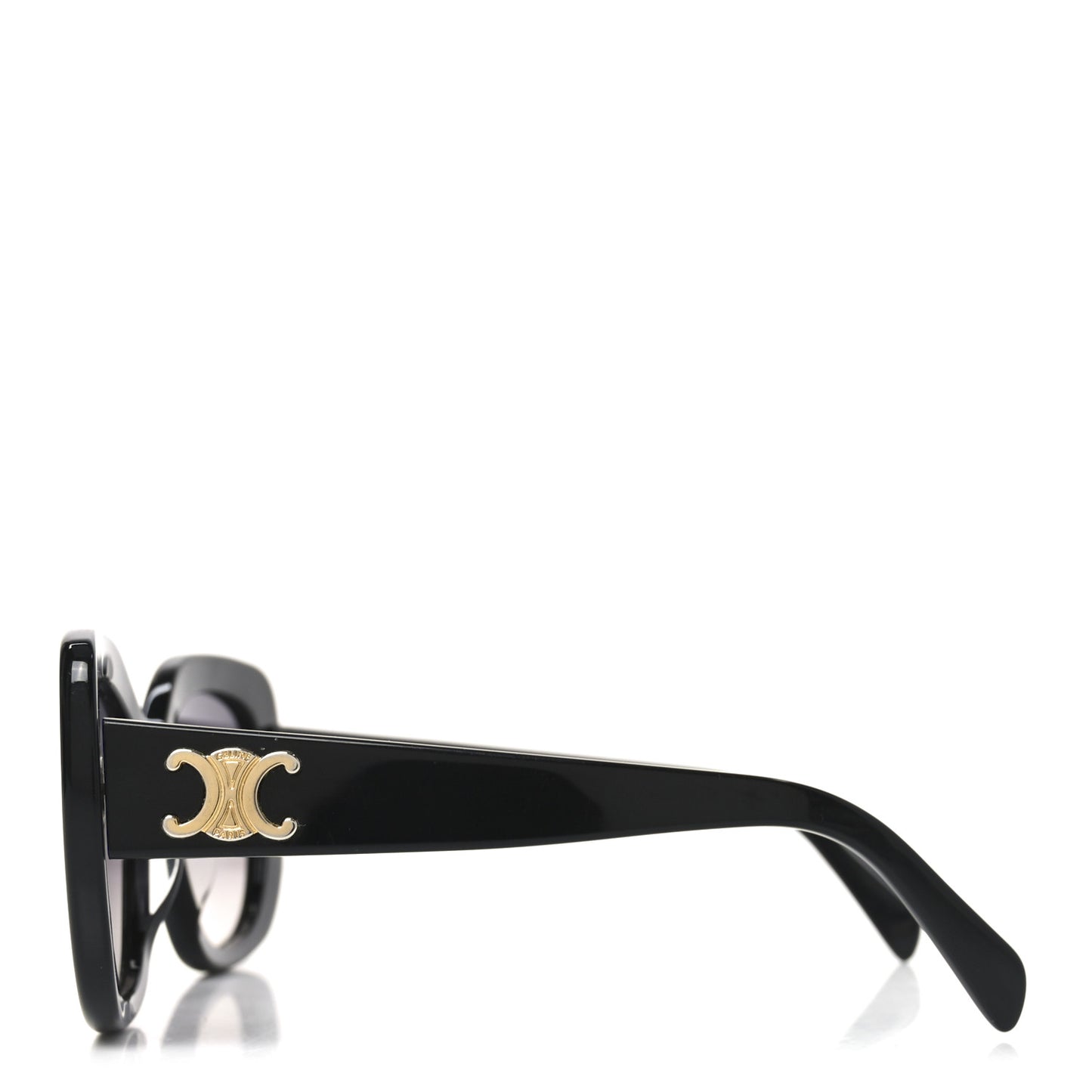 Acetate Triomphe 01 Square Sunglasses CL 40226U Black