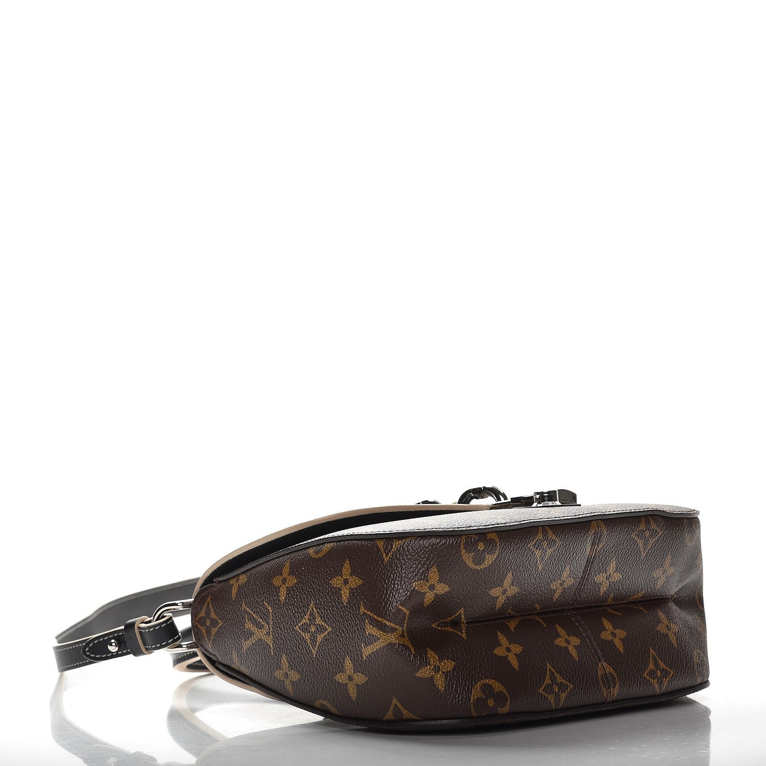Louis Vuitton Calfskin Monogram Chain It Bag PM Black 5 of 7
